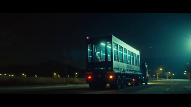 Video Reference: Automotive lighting, Truck, Vehicle, Sky, Tire, Road surface, Electricity, Asphalt, Headlamp, Rolling
