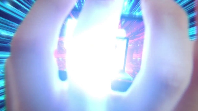 Video Reference: Blue, Automotive lighting, Water, Gas, Tints and shades, Electric blue, Magenta, Lens flare, Space, Circle
