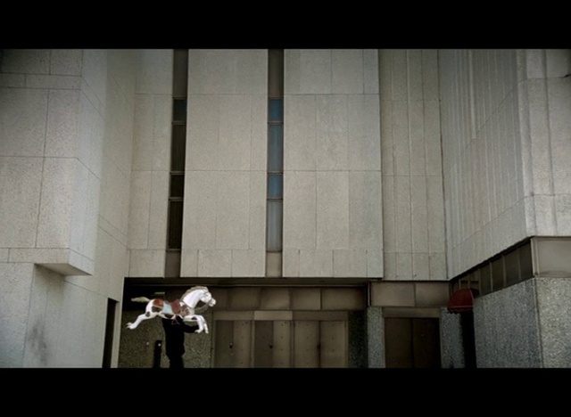 Video Reference: Building, Flash photography, Wood, Window, Grey, Rectangle, Tints and shades, Facade, Flooring, Monochrome