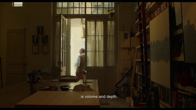 Video Reference: Table, Wood, Desk, Art, Tints and shades, Window, Font, Building, Glass, Darkness