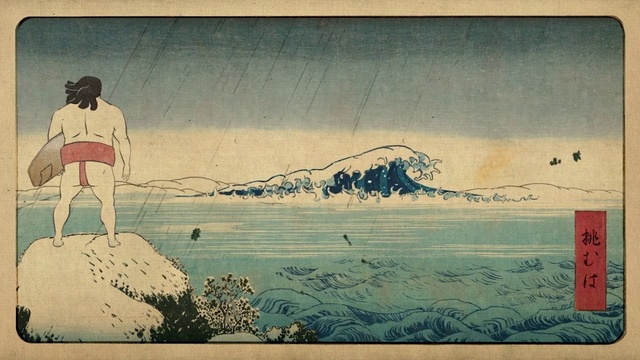 Video Reference: Water, Sky, Ecoregion, Art, Rectangle, Mountain, Painting, Tints and shades, Snow, Landscape