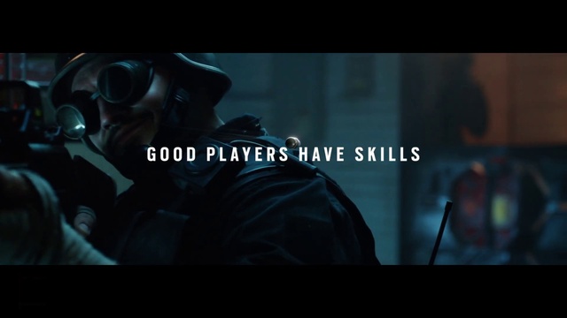 Video Reference: Flash photography, Font, Movie, Electric blue, Darkness, Fictional character, Event, Photo caption, Personal protective equipment, Display device