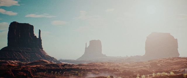 Video Reference: Sky, Mountain, Natural landscape, Cloud, Atmospheric phenomenon, Bedrock, Butte, Formation, Horizon, Outcrop