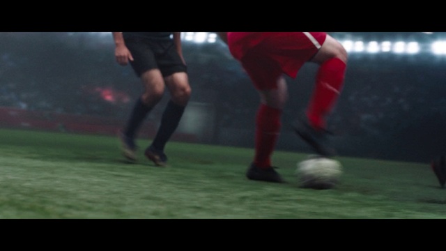 Video Reference: Footwear, Sports equipment, Soccer, Football, Shorts, Player, Ball, Grass, Plant, Sock