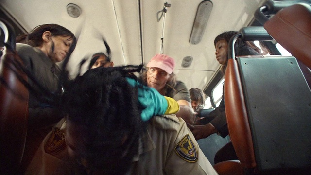 Video Reference: Military person, Hat, Motor vehicle, Air travel, Passenger, Soldier, Cap, Public transport, Military organization, Airline