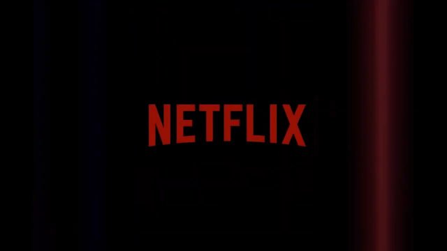 Video Reference: logo, text, red, black background, streaming, brand, title card, minimal, dark, intro