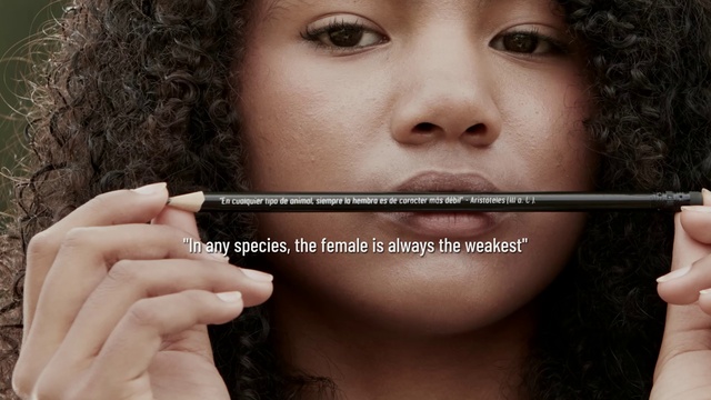 Video Reference: Forehead, Nose, Hair, Cheek, Skin, Lip, Chin, Hairstyle, Eyebrow, Eye