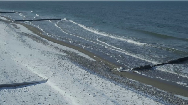 Video Reference: Water, Azure, Slope, Beach, Coastal and oceanic landforms, Wind wave, Landscape, Horizon, Shore, Freezing