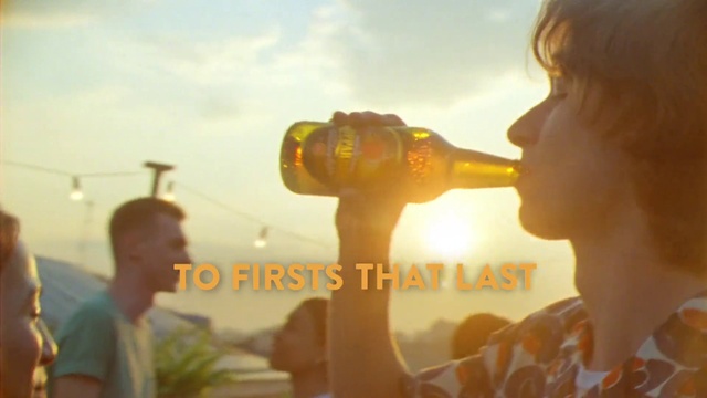 Video Reference: Sky, Cloud, Bottle, Temple, Drink, Happy, Yellow, Sunlight, Drinkware, Beer
