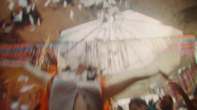 Video Reference: Art, Fun, Event, Fashion design, Ceiling, Fashion accessory, Glass, Wood, Feather, Room