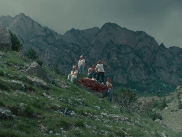 Video Reference: Mountain, Sky, Plant, Bedrock, Terrain, Grassland, Landscape, Outcrop, Formation, Valley