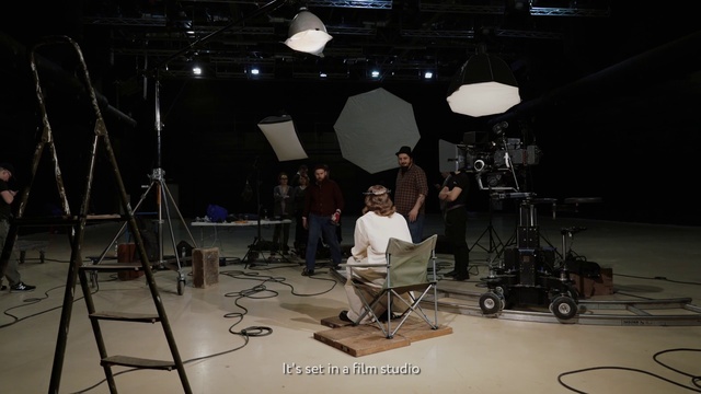 Video Reference: Film studio, Musician, Percussion, Television studio, Tripod, Music, Film crew, Entertainment, Musical instrument accessory, Audio equipment
