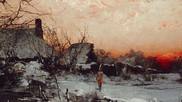 Video Reference: Sky, Cloud, Paint, Plant, Art, Bank, Freezing, Landscape, Painting, Natural landscape