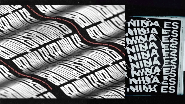 Video Reference: Organism, Font, Art, Rectangle, Pattern, Tints and shades, Monochrome, Illustration, Monochrome photography, Visual arts