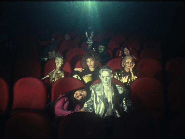 Video Reference: Sunglasses, Tints and shades, Hat, Event, Fun, Art, Toy, Entertainment, Darkness, Visual arts