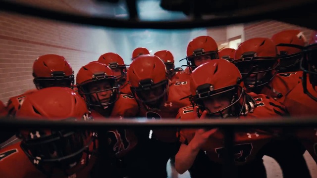 Video Reference: Helmet, Sports gear, Football helmet, Football equipment, Sports equipment, Automotive lighting, Headgear, Face mask, Football gear, Player