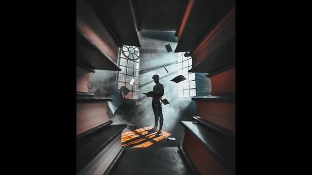 Video Reference: Flash photography, Art, Darkness, Cg artwork, Video game software, Room, Fictional character, Symmetry, Graphics, Automotive lighting