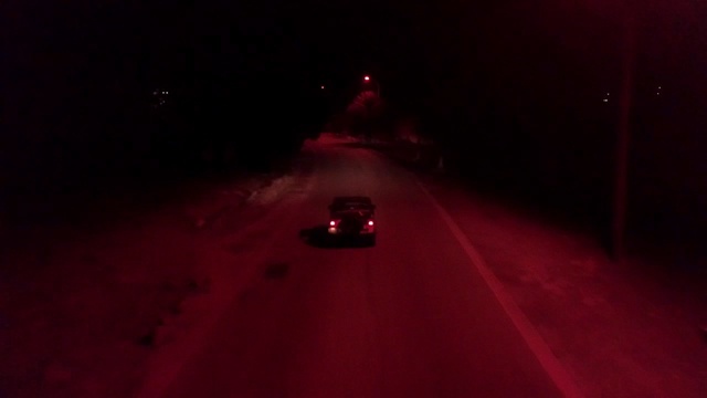 Video Reference: Car, Automotive lighting, Vehicle, Asphalt, Automotive design, Motor vehicle, Thoroughfare, Road surface, Headlamp, Auto part