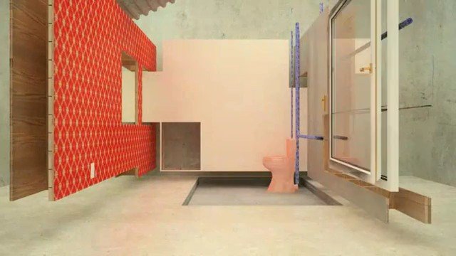 Video Reference: interior, room, renovation, construction, unfinished, wall, window, floor, architecture, empty, house, remodeling, workspace, indoor