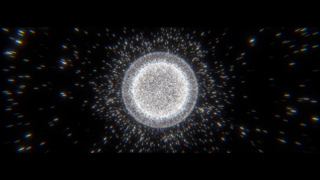 Video Reference: Astronomical object, Art, Circle, Electric blue, Midnight, Event, Pattern, Symmetry, Space, Font