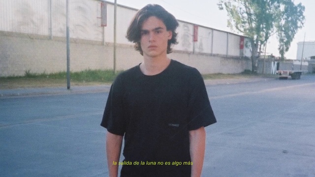 Video Reference: Hair, Face, Neck, Sleeve, Asphalt, Eyewear, Plant, Tree, T-shirt, Road