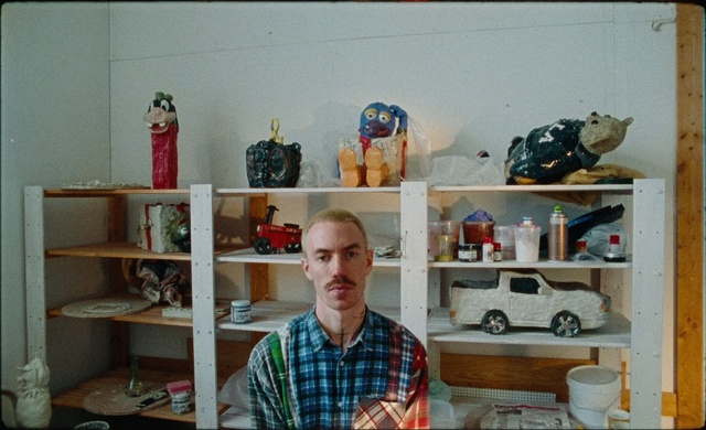 Video Reference: Furniture, Shelf, Wheel, Shelving, Toy, Interior design, Tartan, Art, Plaid, Room