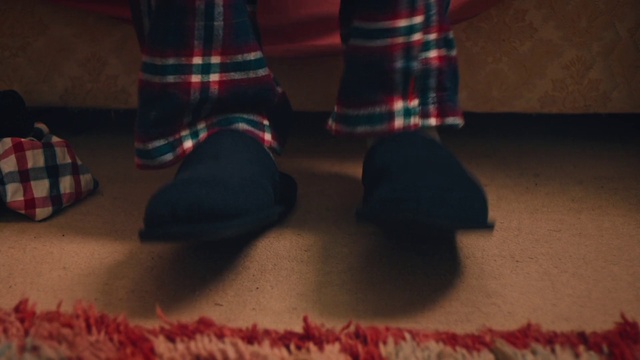 Video Reference: Tartan, Black, Textile, Sleeve, Red, Plaid, Flooring, Floor, Tints and shades, Pattern