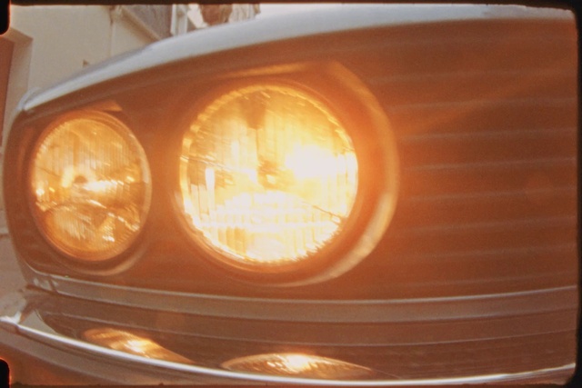 Video Reference: Automotive lighting, Amber, Automotive tail & brake light, Hood, Wood, Automotive design, Rim, Automotive exterior, Gas, Tints and shades