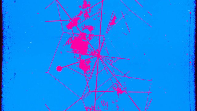 Video Reference: abstract, graphic, geometric, lines, splatter, blue, magenta, pattern, digital, modern, texture, background, network, minimal, artistic