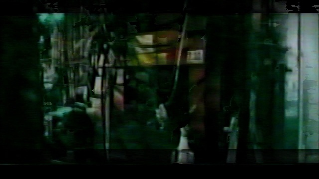 Video Reference: Organism, Window, Glass, Rectangle, Tints and shades, Art, Transparent material, Darkness, Event, Display device