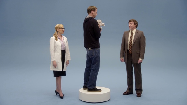 Video Reference: Suit trousers, Human body, Coat, Sleeve, Standing, Gesture, Blazer, Art, Tie, White-collar worker