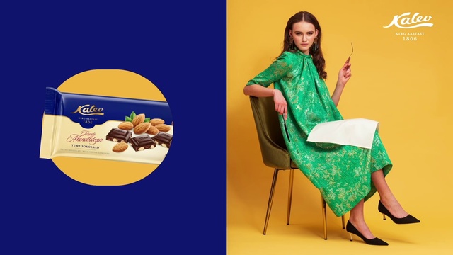 Video Reference: Product, Sleeve, Chair, Formal wear, Fashion design, Font, Advertising, Thigh, Design, Pattern