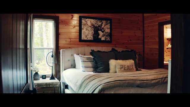 Video Reference: Furniture, Property, Building, Picture frame, Comfort, Wood, Cabinetry, Textile, Lamp, Bed frame