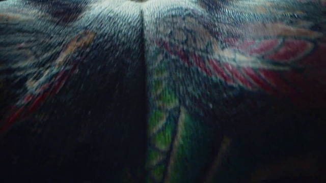 Video Reference: Window, Wood, Art, Tints and shades, Sky, Electric blue, Pattern, Tree, Painting, Human leg