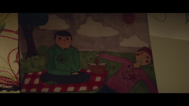 Video Reference: Art, Cartoon, Painting, Event, Fictional character, Drawing, Pattern, Visual arts, Magenta, Animation