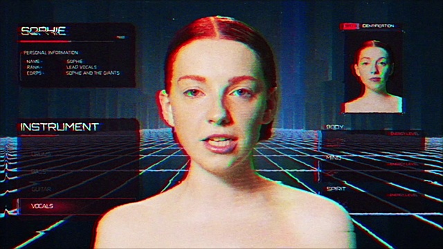 Video Reference: Eye, Jaw, Eyelash, Flash photography, Technology, Art, Beauty, Font, Screenshot, Advertising