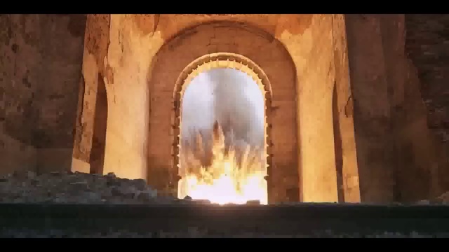 Video Reference: Brown, Building, Window, Gas, Tints and shades, Art, Heat, Arch, Holy places, Darkness