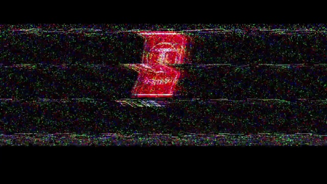 Video Reference: Rectangle, Font, Magenta, Display device, Slope, Darkness, Electric blue, Graphics, Signage, Visual effect lighting