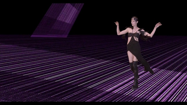 Video Reference: Purple, Flash photography, Dance, Violet, Entertainment, Swimwear, Performing arts, Choreography, Event, Magenta