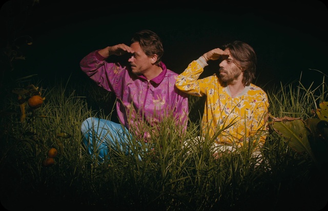 Video Reference: Plant, Shirt, Facial expression, Hat, Flash photography, People in nature, Happy, Grass, Entertainment, Landscape