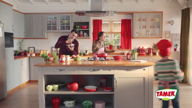 Video Reference: Countertop, Property, Cabinetry, Kitchen, Window, Interior design, Kitchen appliance, Table, Bottle, Home appliance