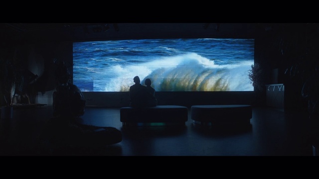 Video Reference: Water, Flat panel display, Art, Rectangle, Display device, Technology, Electronic device, Projection screen, Projector accessory, Entertainment