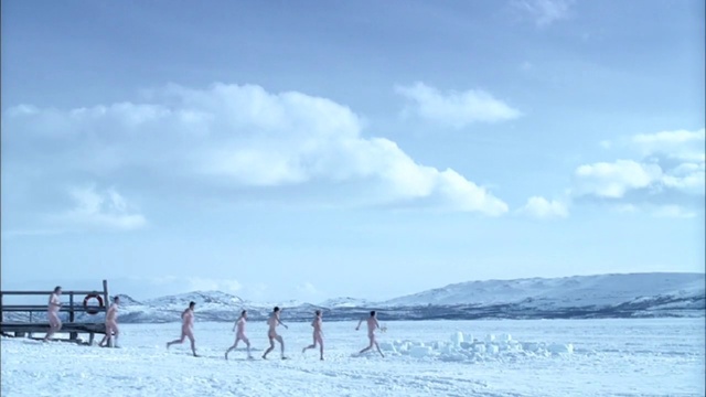 Video Reference: Cloud, Sky, Water, People on beach, Coastal and oceanic landforms, Mountain, Cumulus, Tree, Beach, Horizon