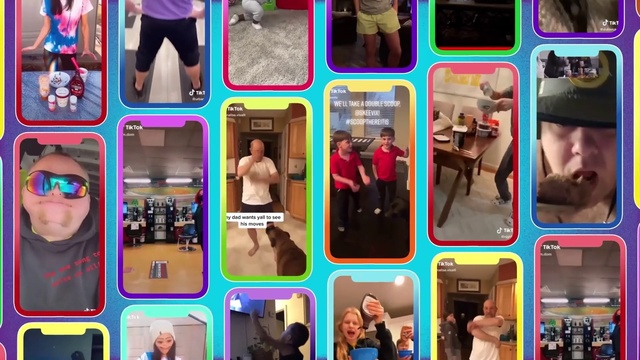 Video Reference: Photograph, Facial expression, Product, Yellow, Gesture, Art, Collage, Community, Magenta, Fun