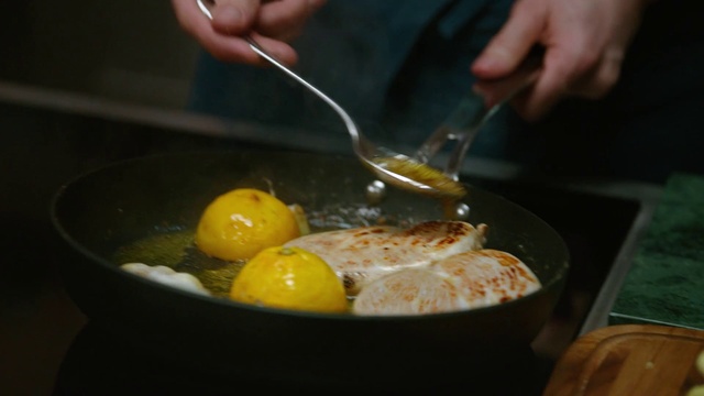 Video Reference: Food, Tableware, Recipe, Ingredient, Lemon, Meyer lemon, Mixing bowl, Citrus, Fruit, Frying