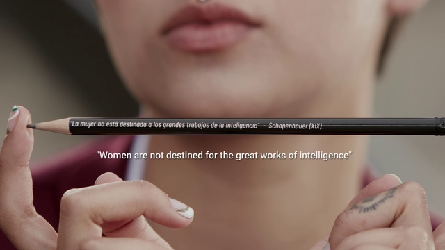 Video Reference: Nose, Skin, Eyebrow, Mouth, Eyelash, Jaw, Neck, Finger, Gesture, Font