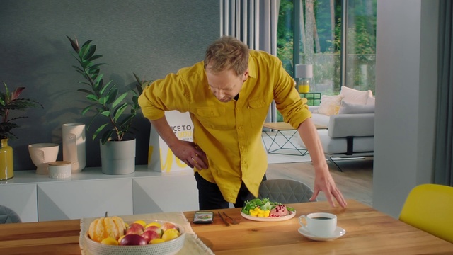 Video Reference: Food, Tableware, Table, Plant, Plate, Houseplant, Countertop, Window, Yellow, Cuisine