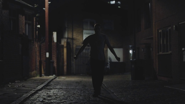 Video Reference: Flash photography, Grey, Road surface, Tints and shades, Road, Midnight, City, Flooring, Darkness, Monochrome