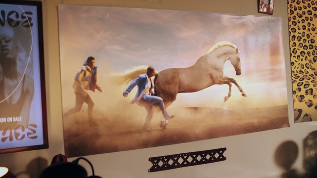 Video Reference: Horse, Picture frame, Art, Painting, Organism, Working animal, Landscape, Visual arts, Display device, Illustration