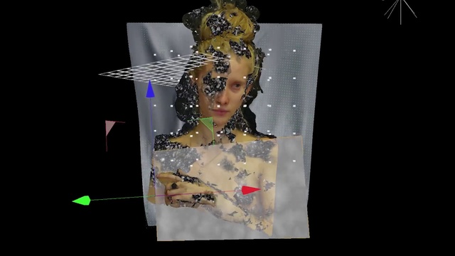 Video Reference: Sleeve, Art, Space, Rectangle, Visual arts, Event, Font, Fashion accessory, Darkness, Carmine